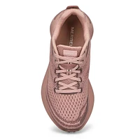 Womens  Morphlite Lace Up Fashion Sneaker - Adobe Rose