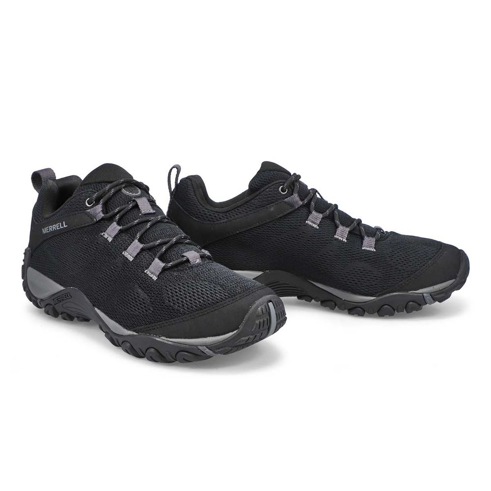 Mens Yokota 2 E-Mesh Lace Up Hiking Shoe - Black/Rock