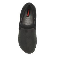 Mens Jacob Memory Foam Closed Back Slipper - Black