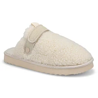 Womens Jessica Open Back Slipper - Natural