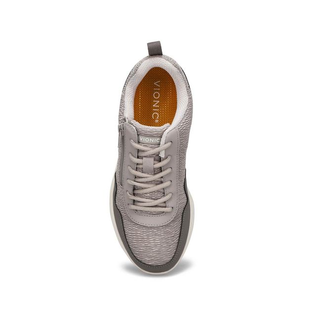 Vionic Womens Jetta Sneaker - Light Grey | Coquitlam Centre
