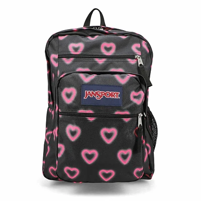 Jansport Big Student Backpack - Hearts Black