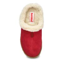 Womens Jupiter Open Back Slipper - Burgundy