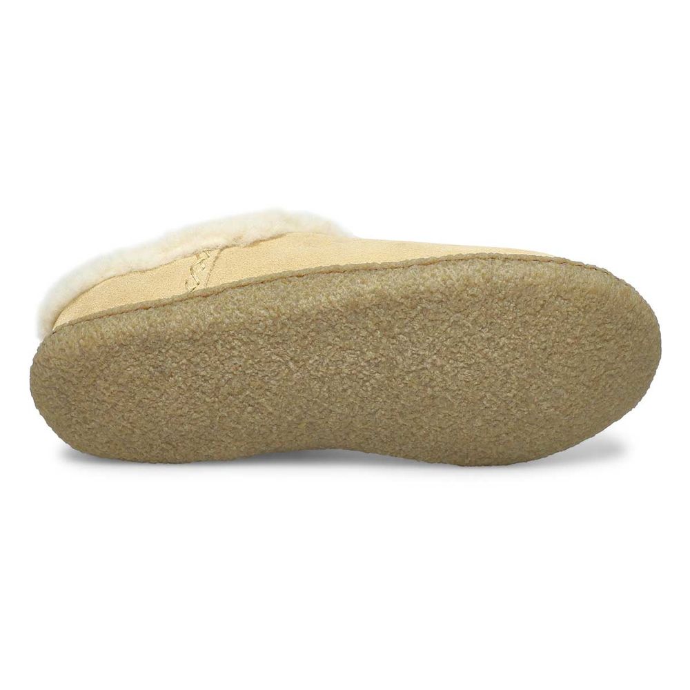 Womens Jupiter Open Back Slipper - Sand