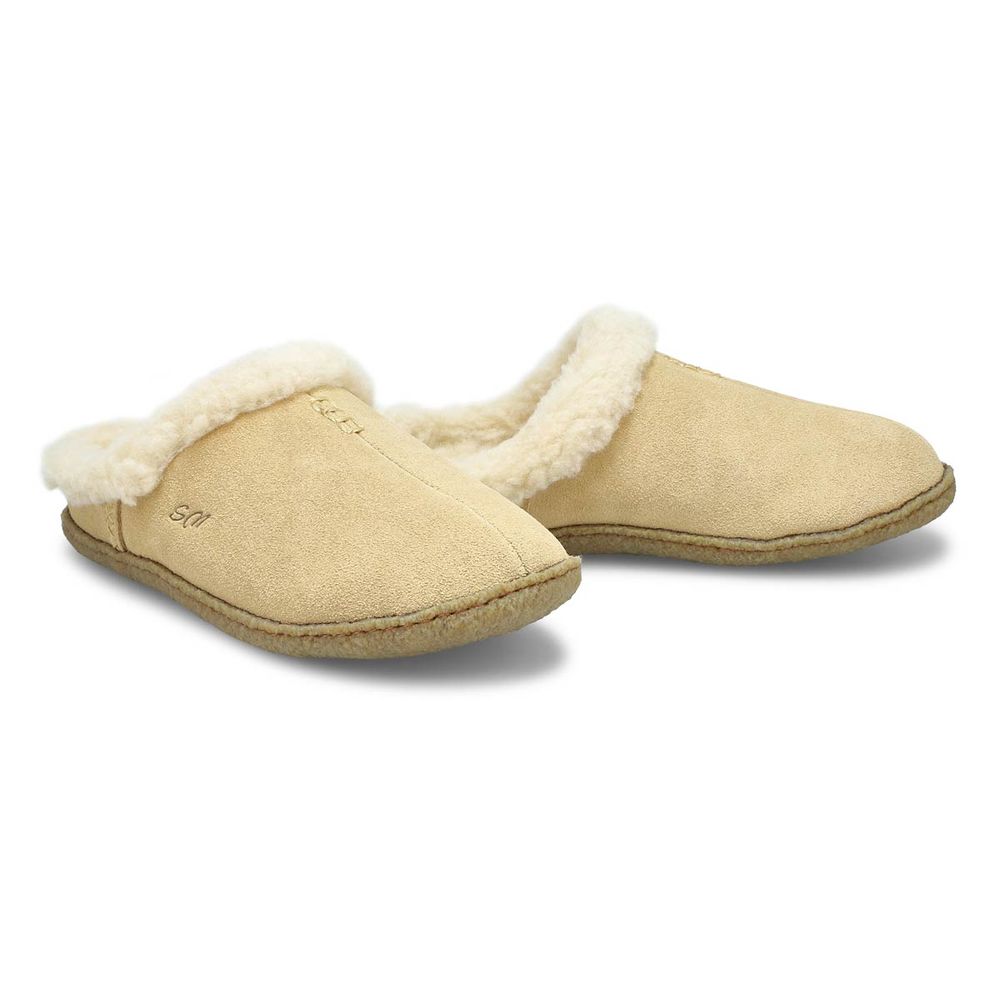 Womens Jupiter Open Back Slipper - Sand