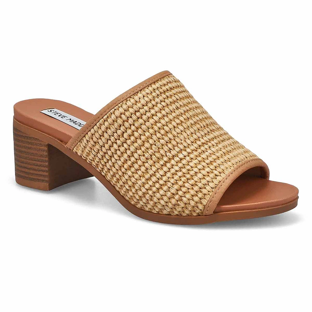 Womens Kacey Dress Slide Sandal - Raffia