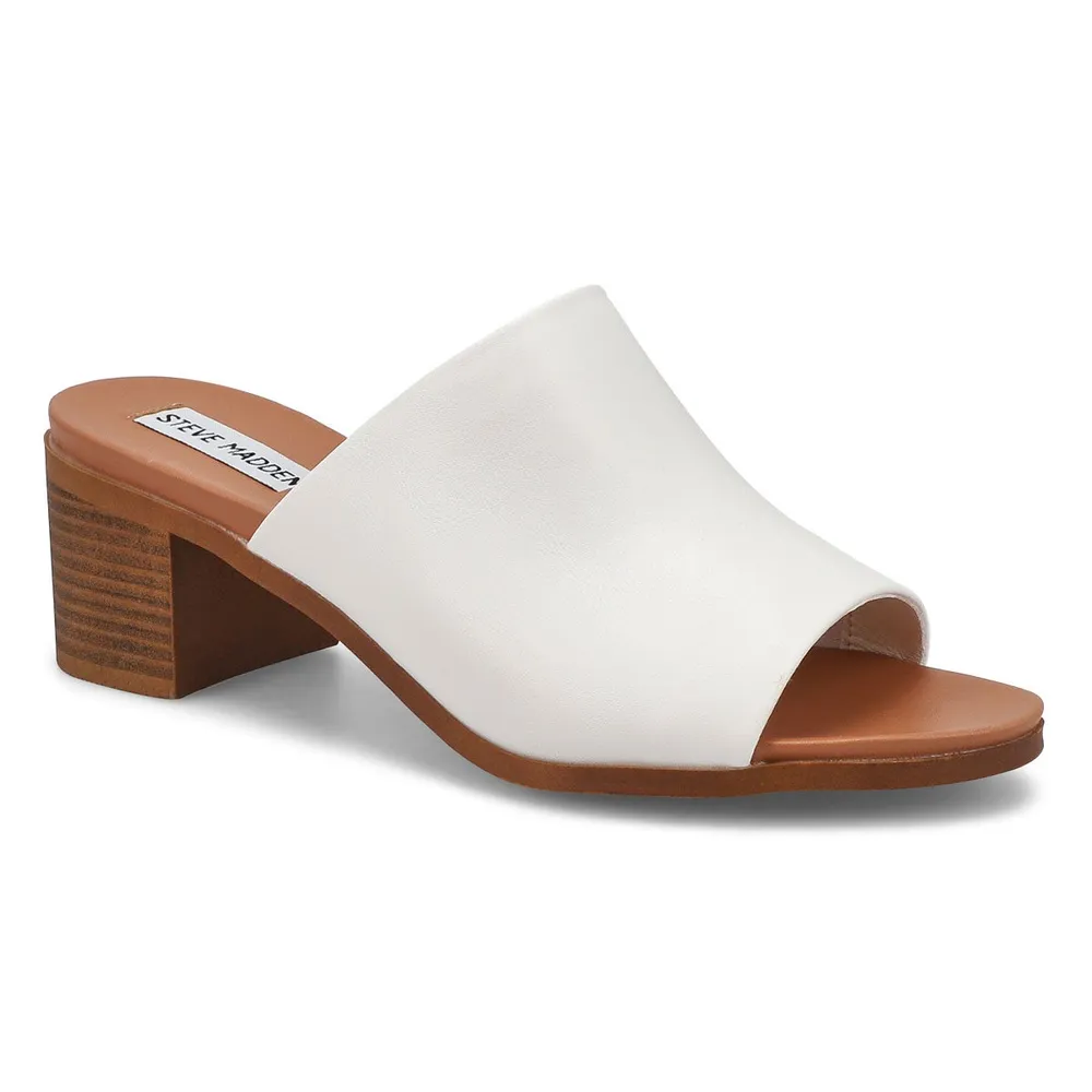 Womens Kacey Slide Sandal -  White