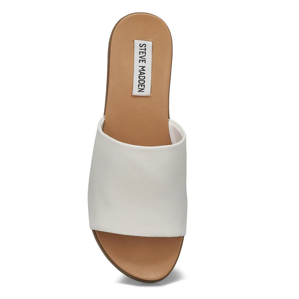Womens Kastle Slide Sandal - White