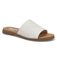 Womens Kastle Slide Sandal - White