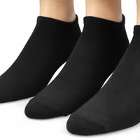 Mens Soft & Dreamy Crew Sock 6 Pack - Black