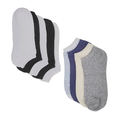 Womens Soft & Dreamy Pin Dot Sock 9 Pack - Multi