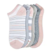 Womens Soft& Dreamy No Show Sock 6 Pack - Assorted