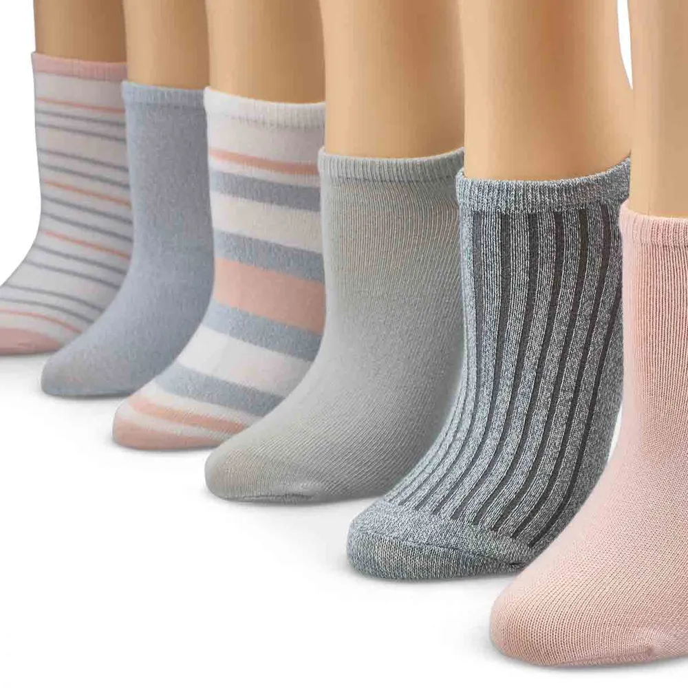 Grey cotton no-show socks, Accessories