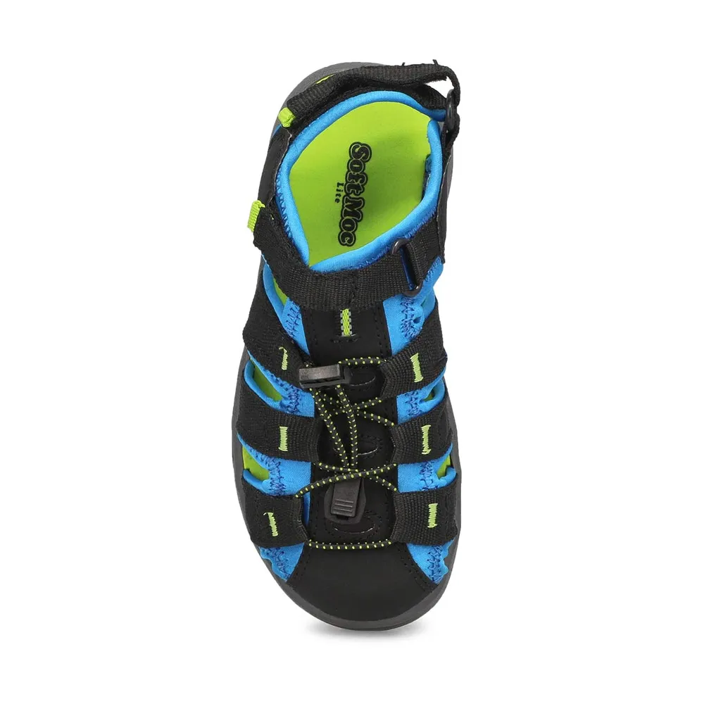 Boys Kyle Fisherman Sandal - Black/Multi