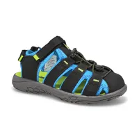 Boys Kyle Fisherman Sandal - Black/Multi