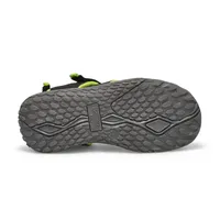 Boys Kyle Fisherman Sandal - Black Lime/Green