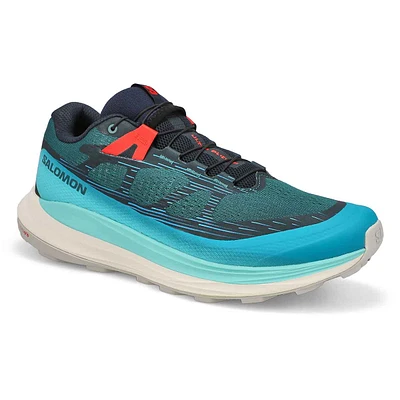 Mens Ultra Glide 2 Trail Runner Energy Foam Performance Sneaker - Atlantic Deep/ Blue/ Red