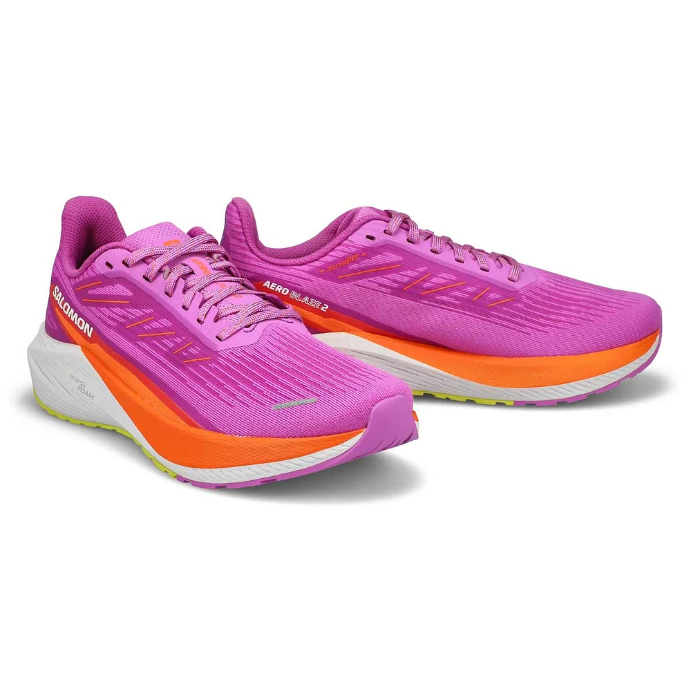 Womens Aero Blaze 2 Energy Foam Performance Sneaker - Iris/Dragon/Sulphur