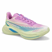 Womens Spectur 2 Lace Up Performance Sneaker - Violet/Green/Blue