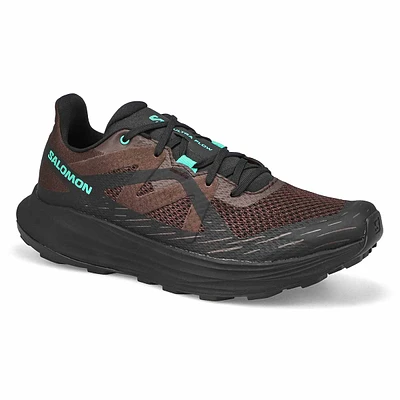 Mens Ultra Flow Energy Foam Performance Sneaker - Coffee/Black/Green