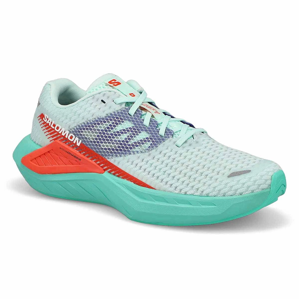 Womens DRX Defy Energy Foam Performance Sneaker - Bay/Cherry/Green