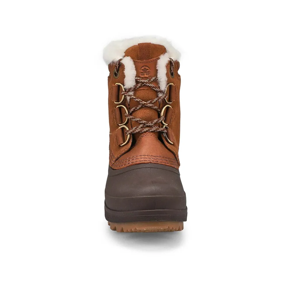 Womens Lauren Lo Waterproof Winter Boot - Brown