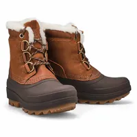 Womens Lauren Lo Waterproof Winter Boot - Brown