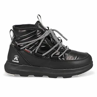 Womens Lea Lo Waterproof Winter Boot - Black