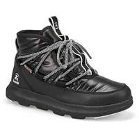 Womens Lea Lo Waterproof Winter Boot - Black