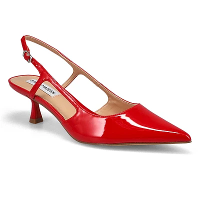 Womens Legaci Slingback Dress Heel - Red Patent