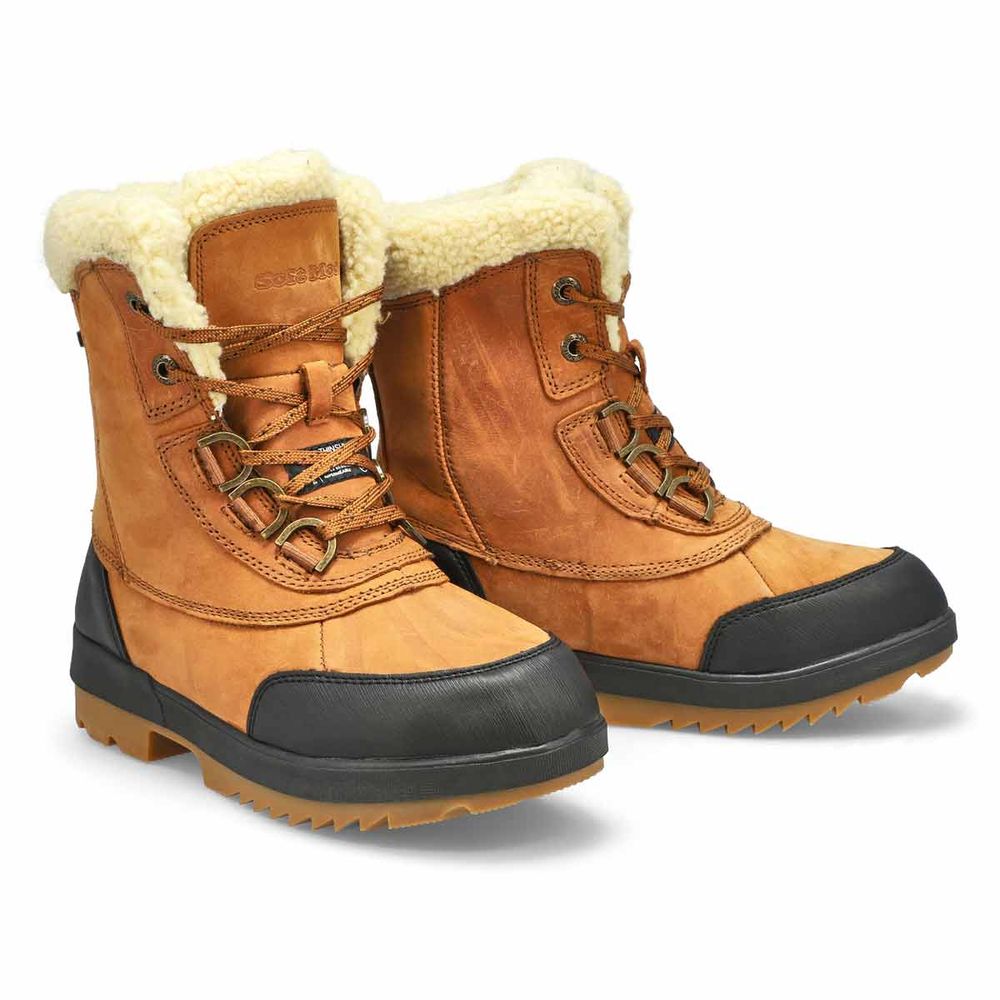 Womens Lia Waterproof Winter Boot - Chestnut