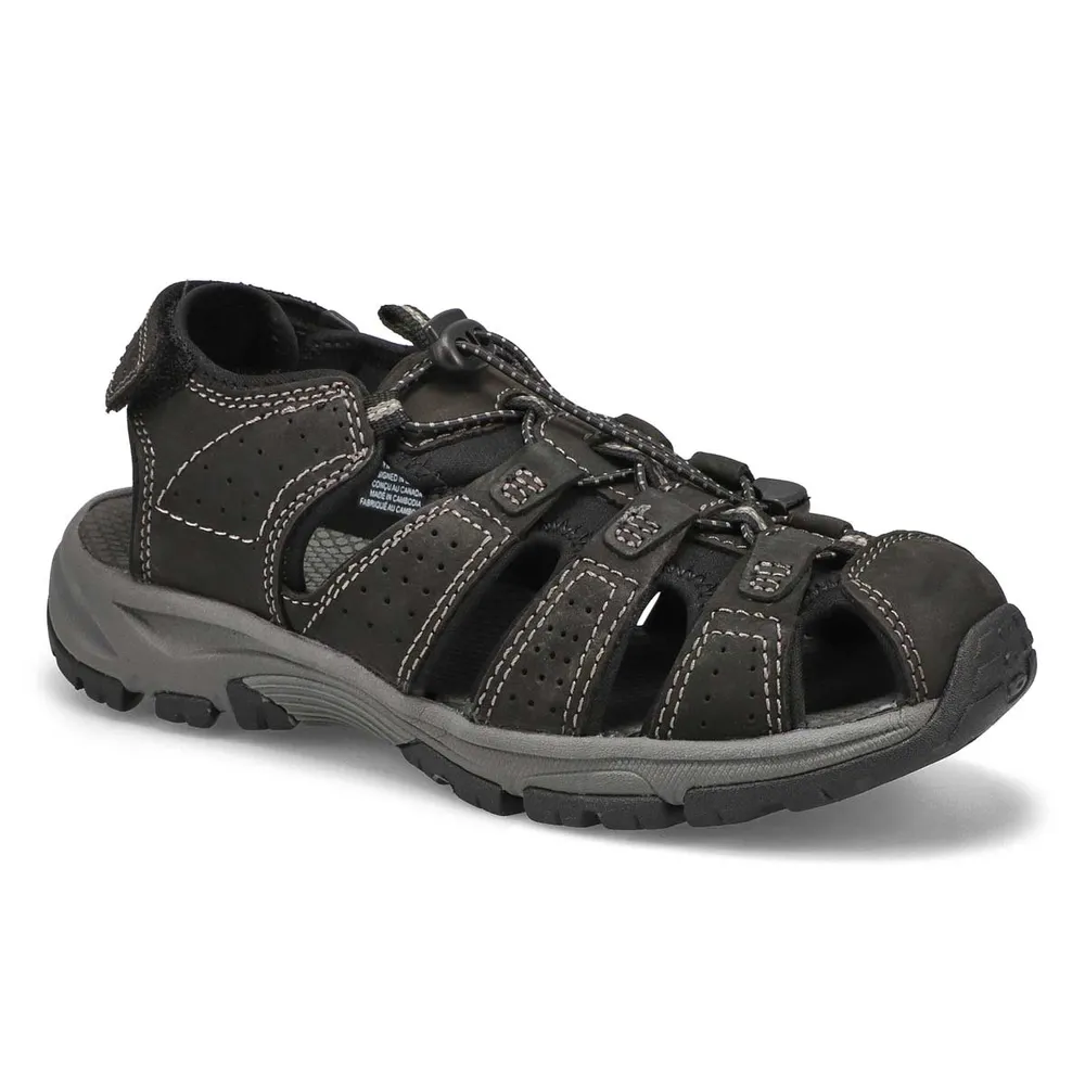 Mens Linus 2 Fisherman Sandal -  Black