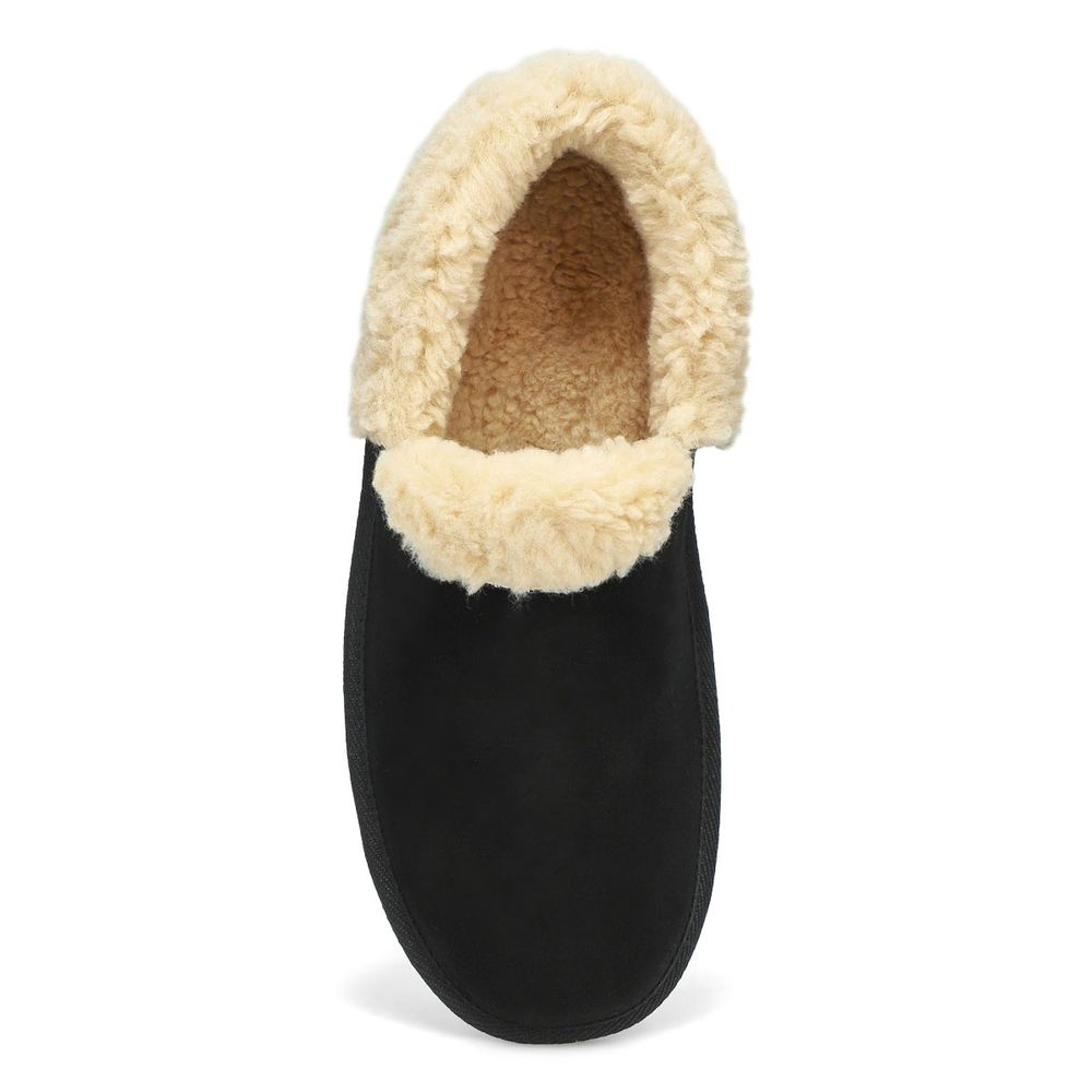 Mens Loki Closed Back Slipper - Black