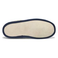 Mens Loki Closed Back Slipper - Navy