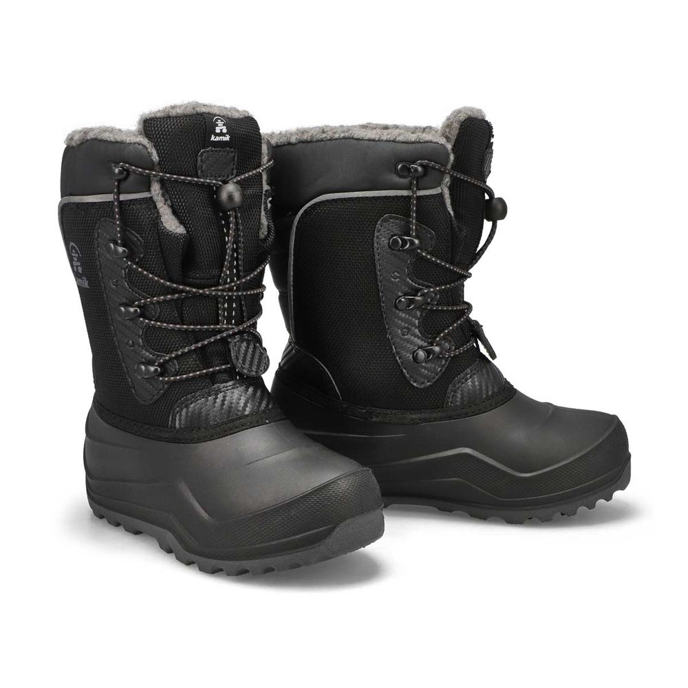 Boys Luke 4 Waterproof Winter Boot - Black