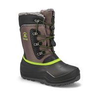 Boys Luke 4 Waterproof Winter Boot - Charcoal