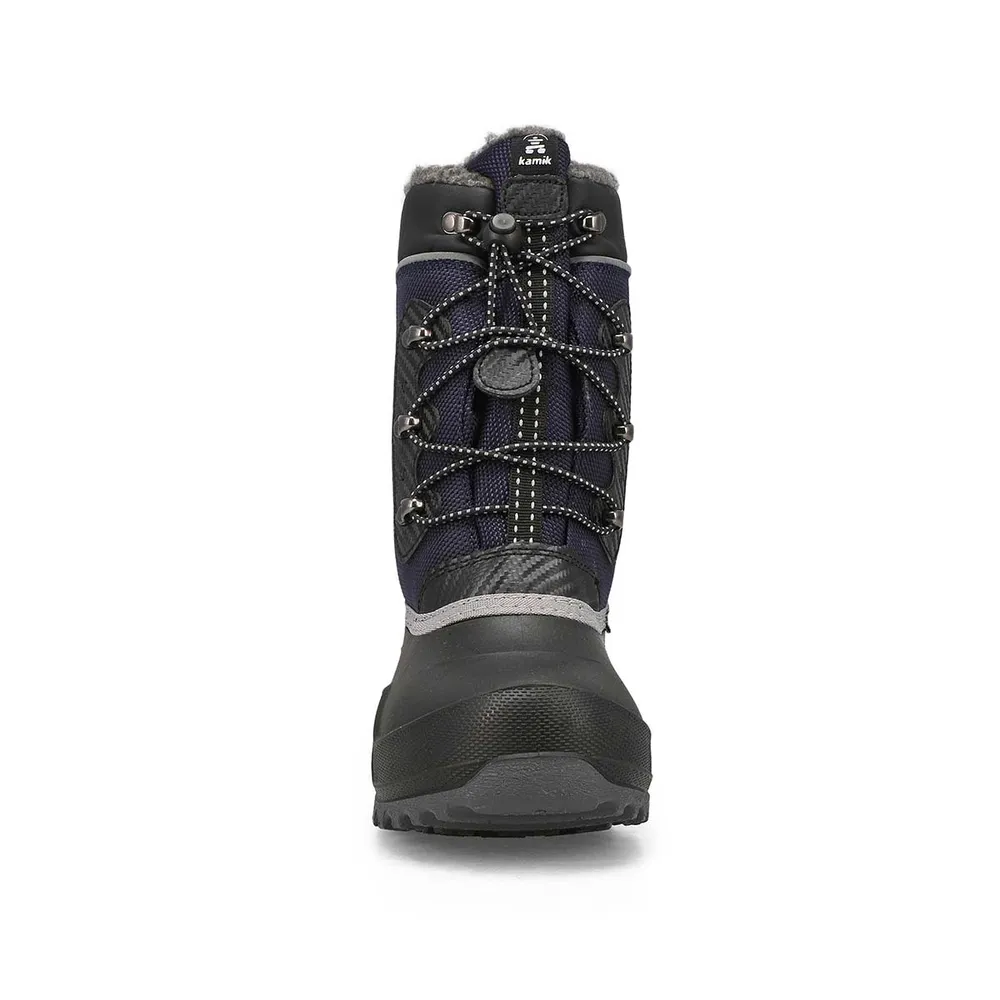 Boys Luke 4 Waterproof Winter Boot - Navy