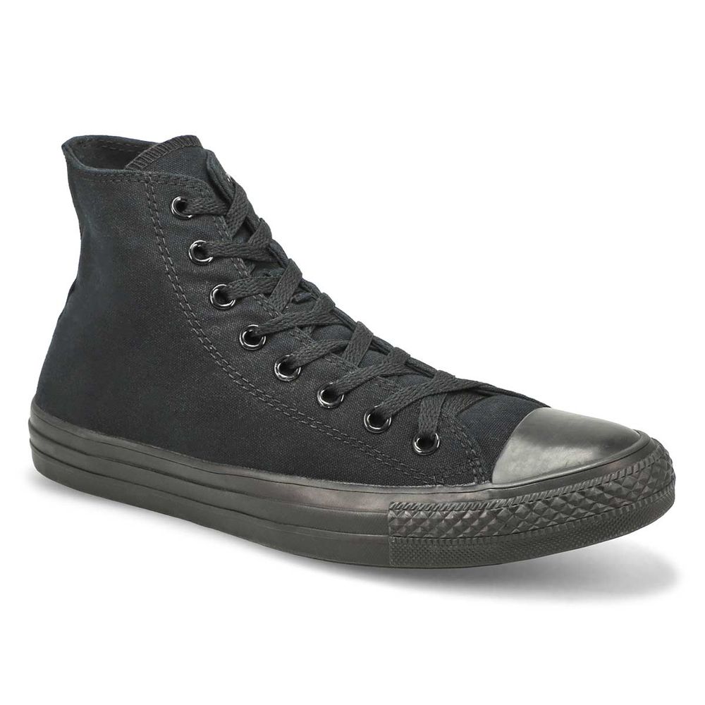 Mens Chuck Taylor All Star Hi Top Sneaker - Black Mono