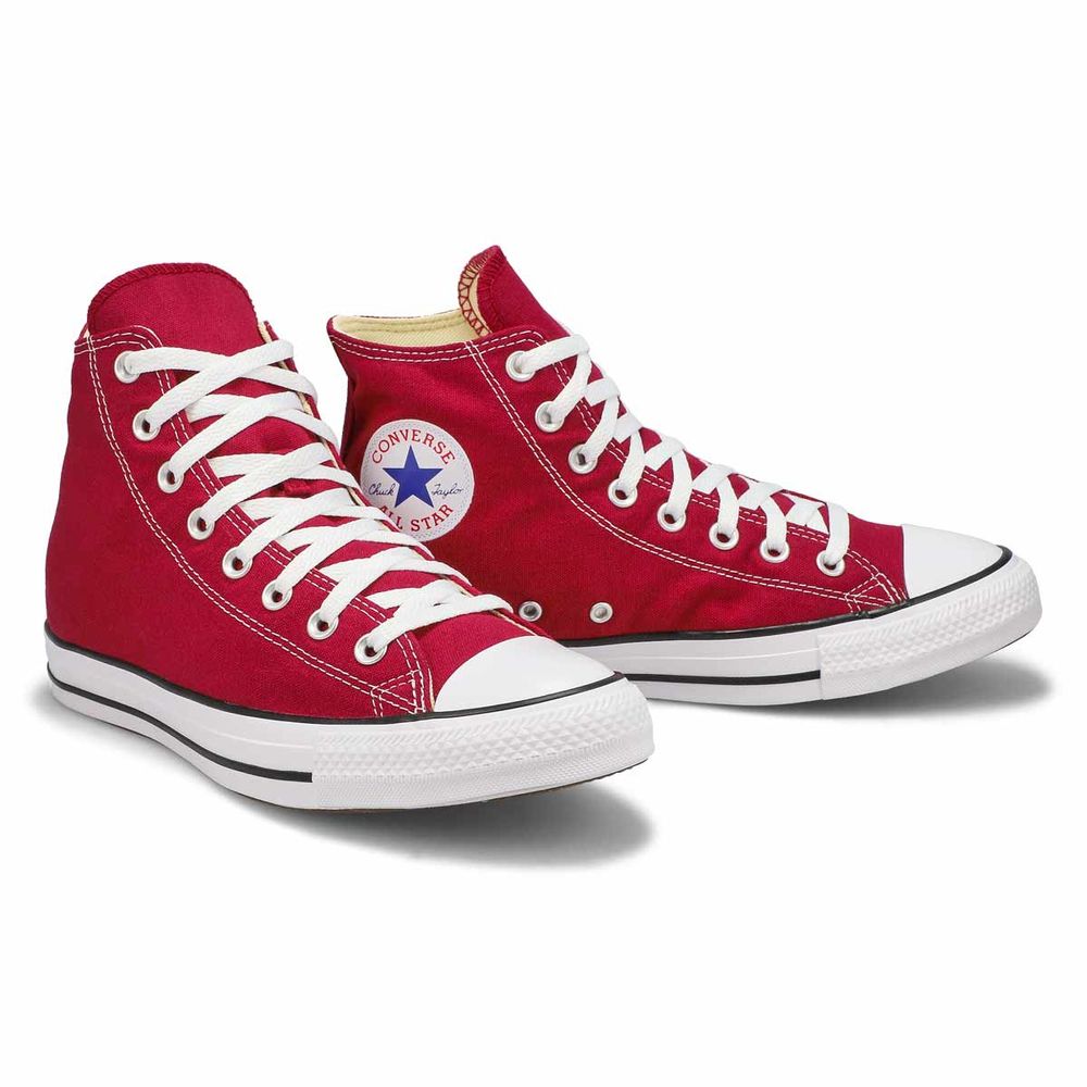 Mens Chuck Taylor All Star Hi Top Sneaker - Maroon