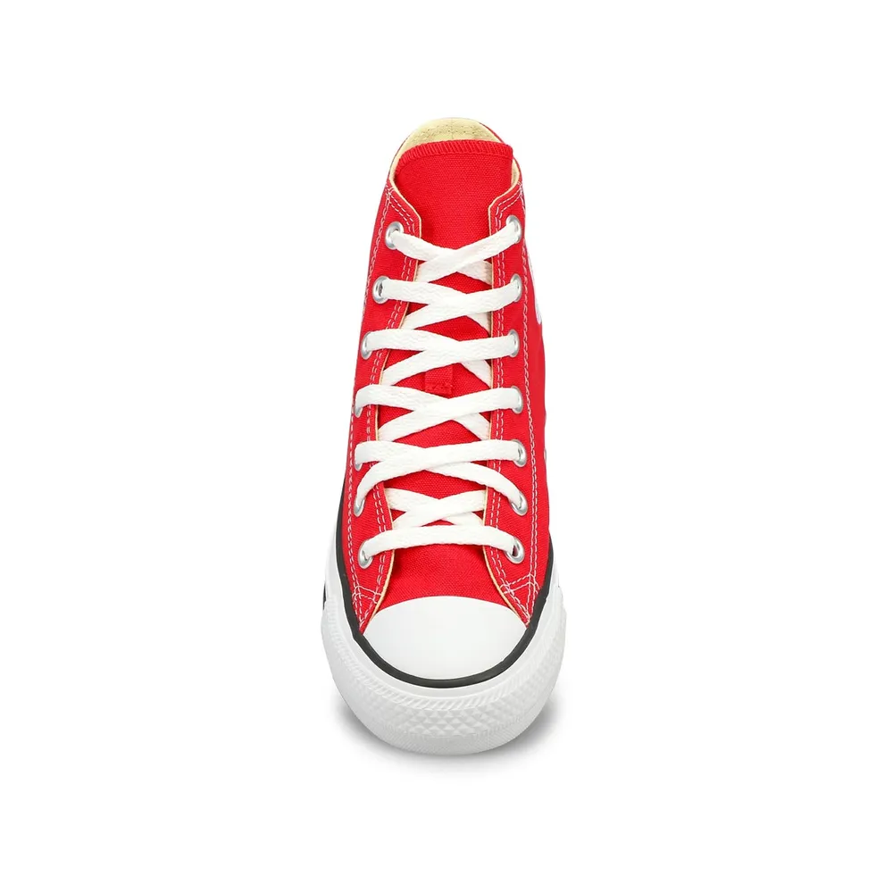 Womens Chuck Taylor All Star Hi Top Sneaker - Red