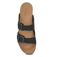 Womens Mandy Slide Sandal - Black