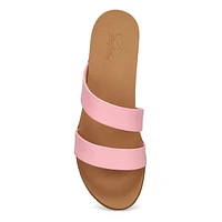 Womens Marianne Slide Sandal - Pink Gloss