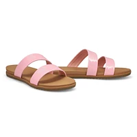 Womens Marianne Slide Sandal - Pink Gloss