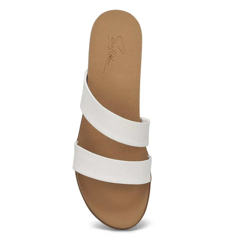 Womens Marianne Slide Sandal - White