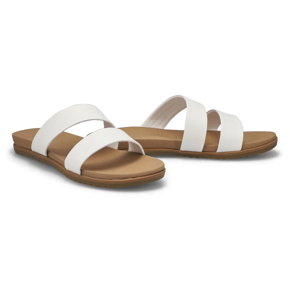 Womens Marianne Slide Sandal - White