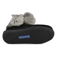 Womens Minimuk Pom 2 Waterproof SoftMocs - Black/Grey