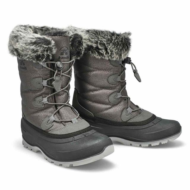 Womens Momentum 3 Waterproof Winter Boot - Charcoal