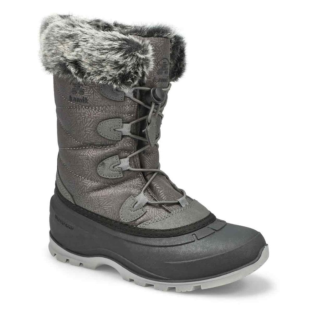 Womens Momentum 3 Waterproof Winter Boot - Charcoal