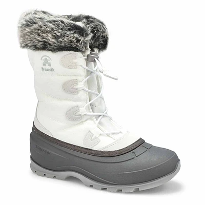 Womens Momentum 3 Waterproof Winter Boot - White