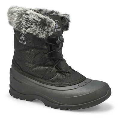 Womens Momentum L 2 Waterproof Winter Boot - Black